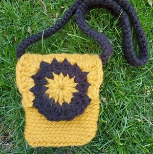 Handmade Crochet Crossbody Bag